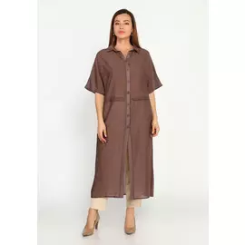 Туника-накидка на пуговицах