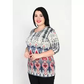 Туника с фантазийным принтом