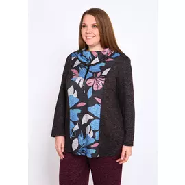 Туника с воротом на завязках