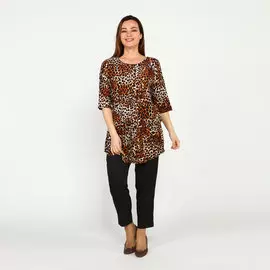 Туника удлиненная с рукавом 1/2