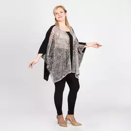 Туника универсального размера с оригинальными рукавами