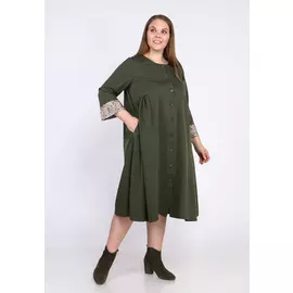 Туника в стиле Бохо с пуговицами