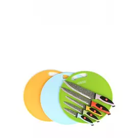 VITESSE Набор ножей с досками 8 предметов