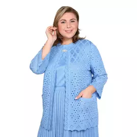 Жакет "Небесный ажур"