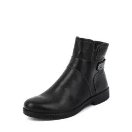 Зимние полусапожки с декоративным рисунком