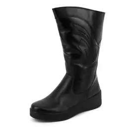 Зимние сапоги с декоративным узором