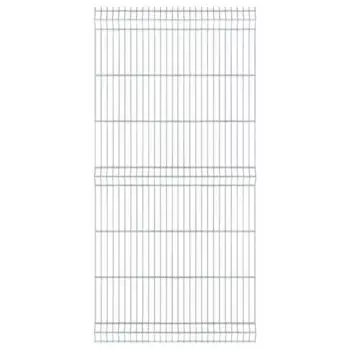 3D панель для забора Grider Light 2.5х2.03 м оцинкованный 3 ребра