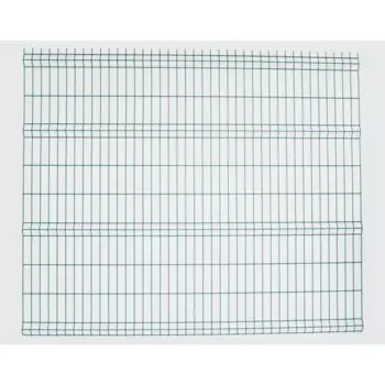 3D панель для забора Эко 2.5x2 м оцинкованный RAL 6005 4 ребра