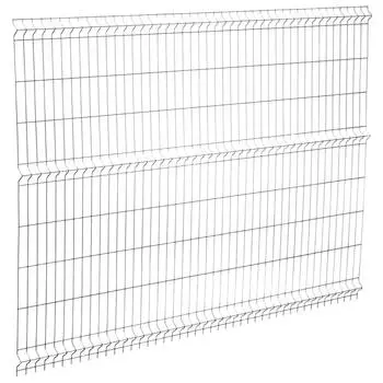 3D панель для забора Grand Line Light 2.5x1.73 м оцинкованный 3 ребра