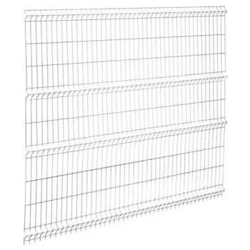 3D панель для забора Grand Line Light 2.5x2.03 м полиэстр RAL 6005 4 ребра