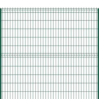 3D панель Light для забора оцинкованная сталь зеленый