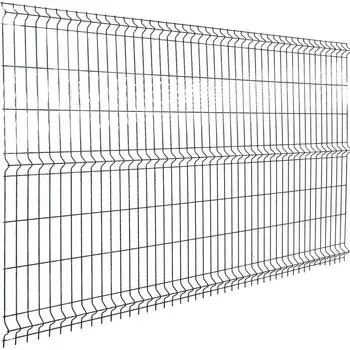 3D панель Profi для забора 1.53x2.5 м оцинкованная сталь зеленый