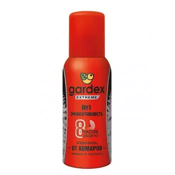 Аэрозоль от комаров Gardex Extreme Super, 80 мл