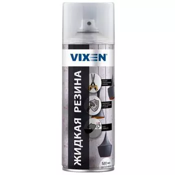 Аэрозоль Vixen «Жидкая резина» 520 мл цвет прозрачный глянцевый
