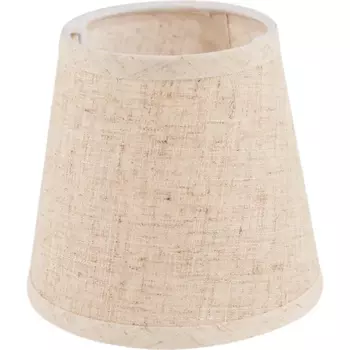 Абажур Vitaluce "Холст" E14, кольцо, цвет бежевый
