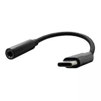 Адаптер Oxion USB-Type-C-Jack 3.5 0.1 м цвет черный
