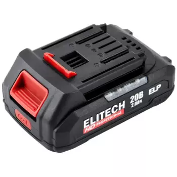 Аккумулятор Elitech RCB 2020S EHD Li-Ion 20 В 2 Ач