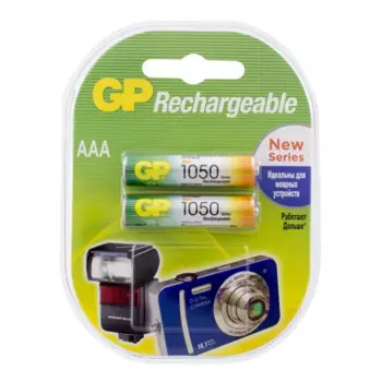 Аккумулятор GP 1050 Ni-Mh HR03 AAA 970 мАч 1.2В 2 шт.