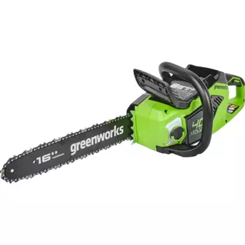 Аккумуляторная пила Greenworks 2005807 40 В шина 40 см АКБ и ЗУ не в комплекте