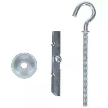 Анкер складной пружинный Standers 9x62 мм, с полукольцом, 2 шт.