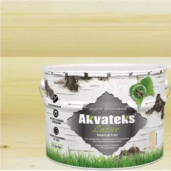 Антисептик Akvateks полуглянцевый прозрачный 2.7 л