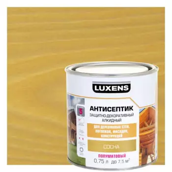 Антисептик алкидный Luxens полуматовый сосна 0.75 л