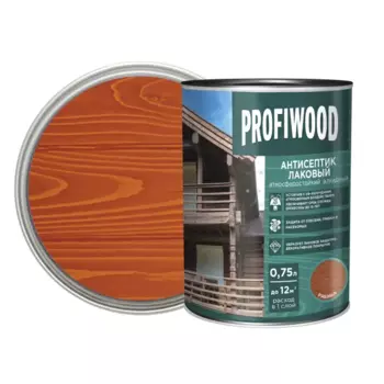 Антисептик Profiwood глянцевый рябина 0.7 кг