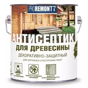 Антисептик Proremontt матовый махагон 2.5 л