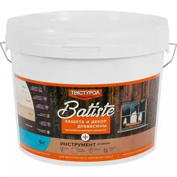 Антисептик Текстурол «Batiste» цвет ясень 9 л