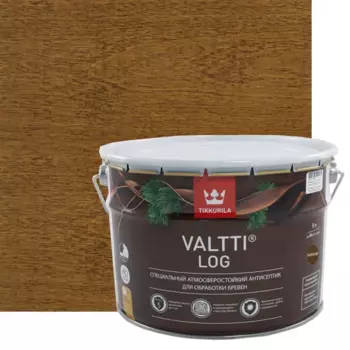 Антисептик защитно-декоративный Tikkurila Valtti Log Палисандр 9 л
