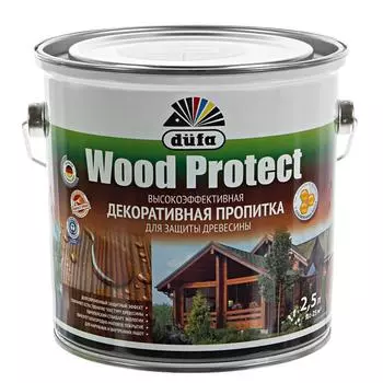 Антисептик Wood Protect цвет тик 2.5 л