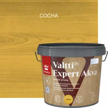 Антисептик защитно-декоративный Tikkurila Valtti Expert Akva сосна полуматовый 2.7 л
