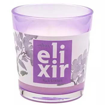 Ароматическая свеча Aroma Harmony Elixir Black Berries 140 г