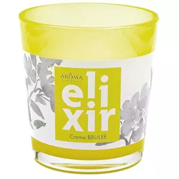 Ароматическая свеча Aroma Harmony Elixir Creme Brulee 140 г