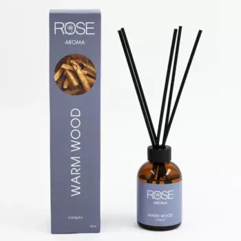 Ароматический диффузор Rose Warm Wood 50 мл