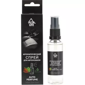 Ароматический спрей для авто Arida Home Табак и бергамот, 50 мл