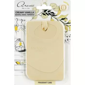Ароматическое саше Fragrant Card Creamy Vanilla