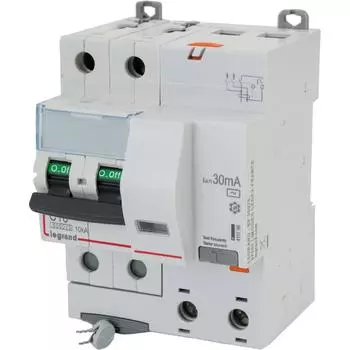 Автоматический выключатель дифференциального тока Legrand DX3 2P C16 A 30 мА 10 кА AC 411158