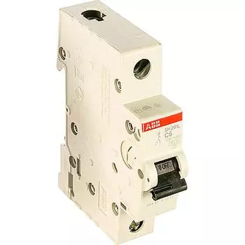 Автоматический выключатель ABB SH201L 1P 6 А 4.5 кА C 2CDS241001R0064