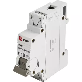 Автоматический выключатель EKF 10 A C10 4.5 kA