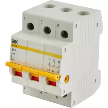 Автоматический выключатель IEK ВН-32 3P 40 А