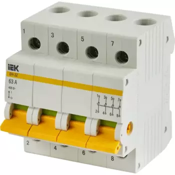Автоматический выключатель IEK ВН-32 4P 63 А