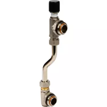 Байпас тупиковый с перепускным клапаном Valtec 200 мм, латунь