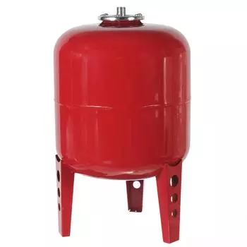 Расширительный бак для системы отопления 80 л 1" красный