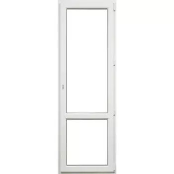 Балконная дверь ПВХ VEKA 2100x700 мм (ВxШ) правая однокамерный стеклопакет белый/белый