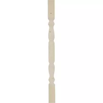 Балясина сращенная хвоя сорт АВ витая 60x60x900 мм