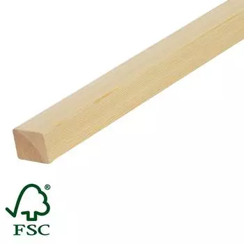 Балясина сращенная хвоя сорт Экстра прямая 40x50x900 мм