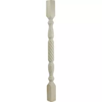 Балясина сращенная хвоя сорт Экстра витая 60x60x900 мм