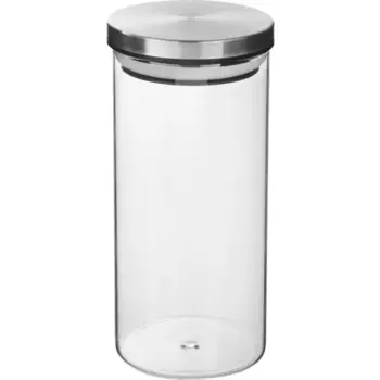 Банка для сыпучих продуктов Mallony Oceano 1.3 л стекло цвет прозрачный