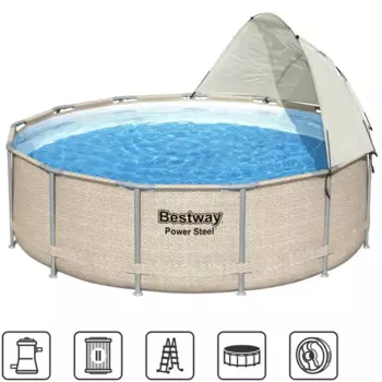 Бассейн каркасный Bestway 5614V BW 396 h107 см 11133 л
